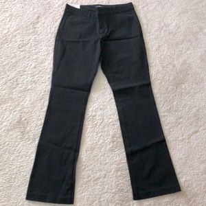 GAP Slim City Boot pants- black